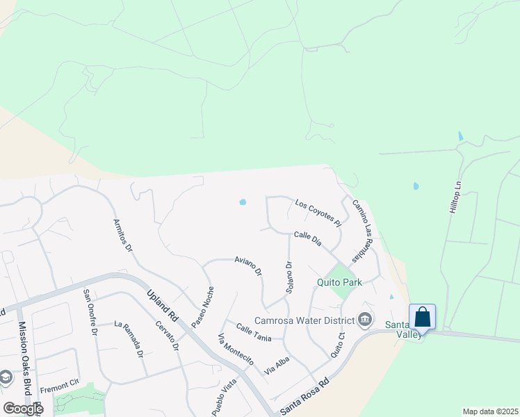 map of restaurants, bars, coffee shops, grocery stores, and more near 6920 Calle Dia in Camarillo