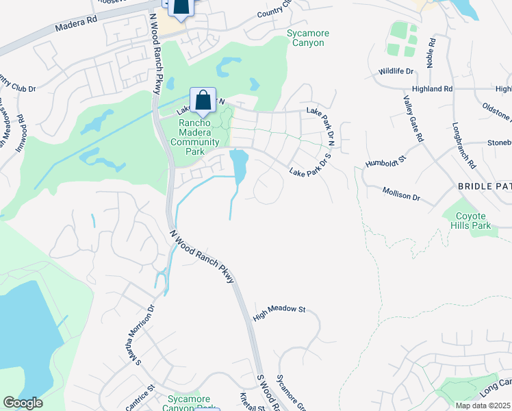 map of restaurants, bars, coffee shops, grocery stores, and more near 281 Goldenwood Circle in Simi Valley