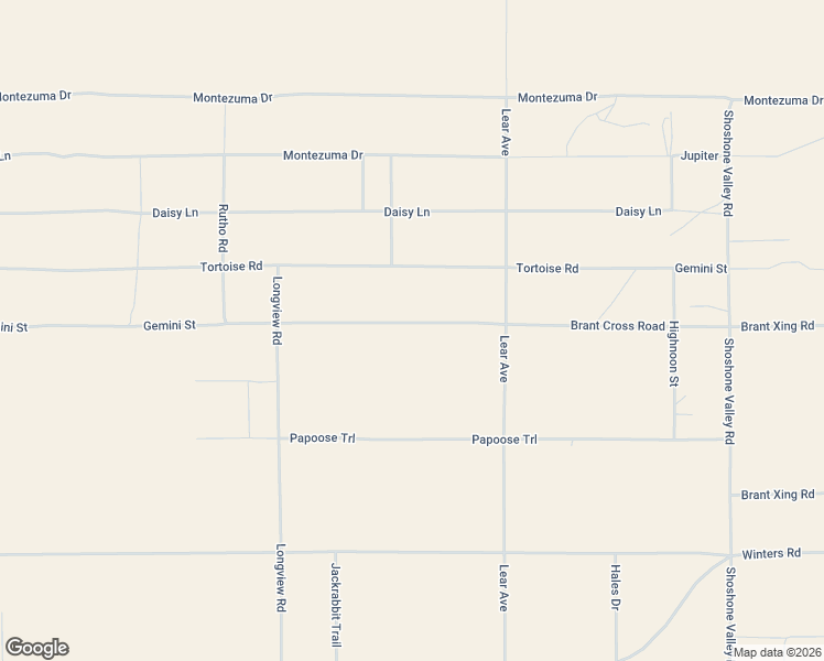 map of restaurants, bars, coffee shops, grocery stores, and more near 69223 Brant Cross Road in Twentynine Palms