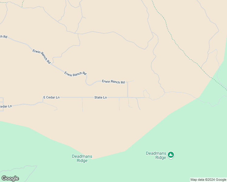 map of restaurants, bars, coffee shops, grocery stores, and more near 2818 Erwin Ranch Road in Big Bear