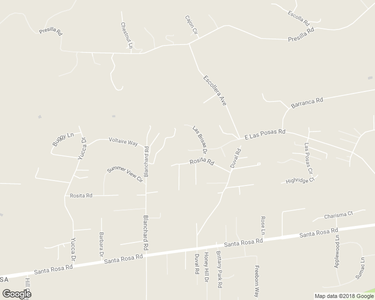 map of restaurants, bars, coffee shops, grocery stores, and more near 7168 East Las Posas Road in Camarillo