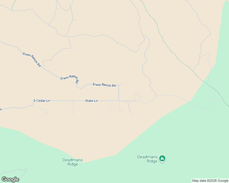 map of restaurants, bars, coffee shops, grocery stores, and more near 2821 Erwin Ranch Road in Big Bear