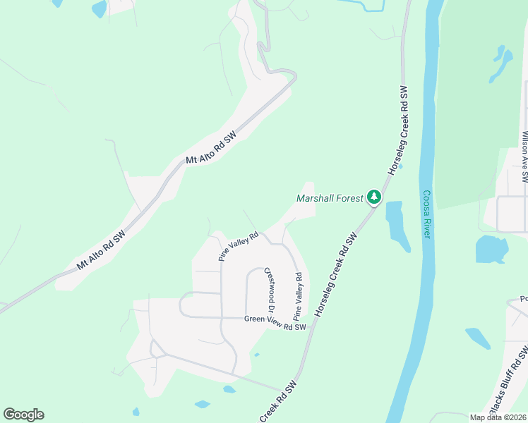 map of restaurants, bars, coffee shops, grocery stores, and more near 20 Pine Valley Road in Rome