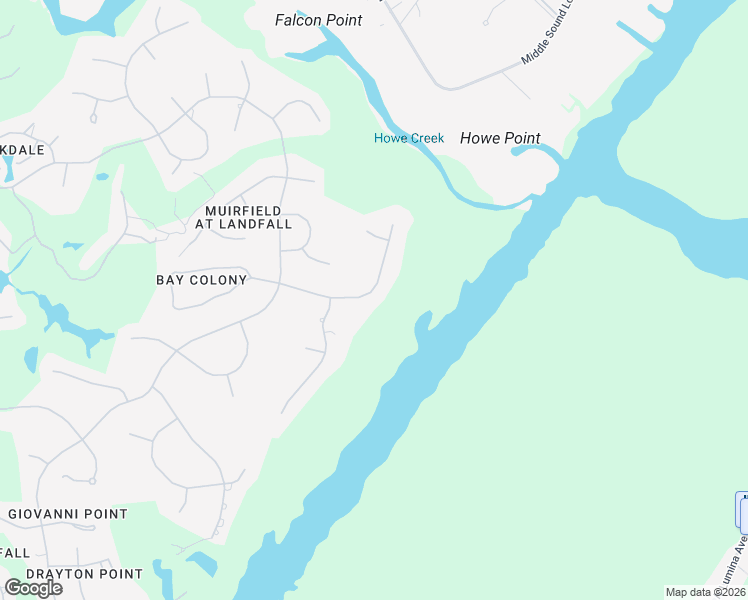 map of restaurants, bars, coffee shops, grocery stores, and more near 2316 Ocean Point Drive in Wilmington