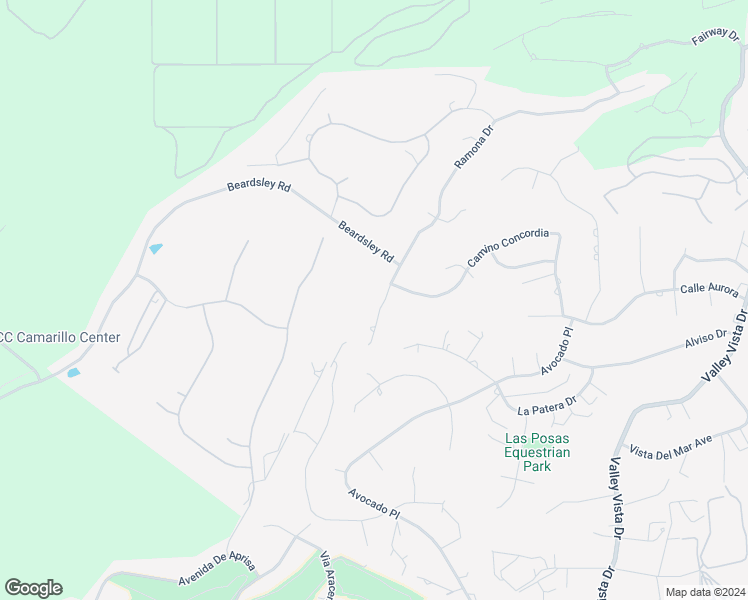 map of restaurants, bars, coffee shops, grocery stores, and more near 1891 Ramona Drive in Camarillo