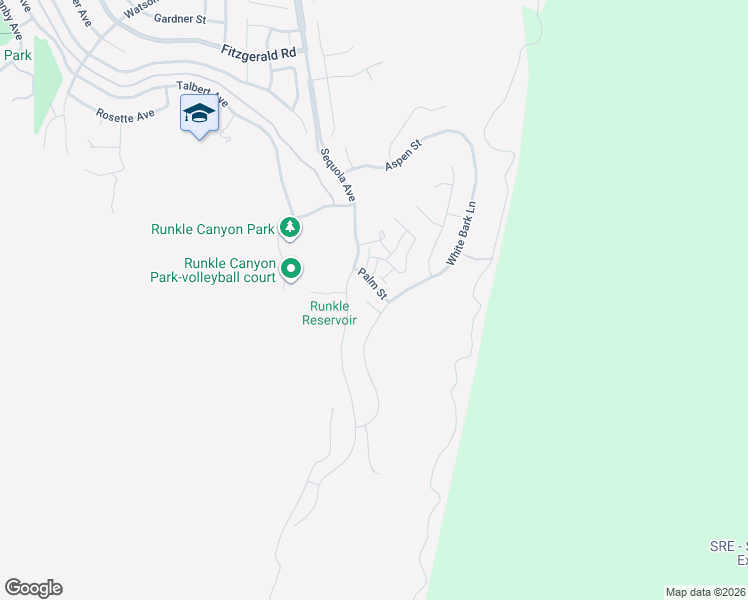 map of restaurants, bars, coffee shops, grocery stores, and more near 3445 Thistle Ct. in Simi Valley