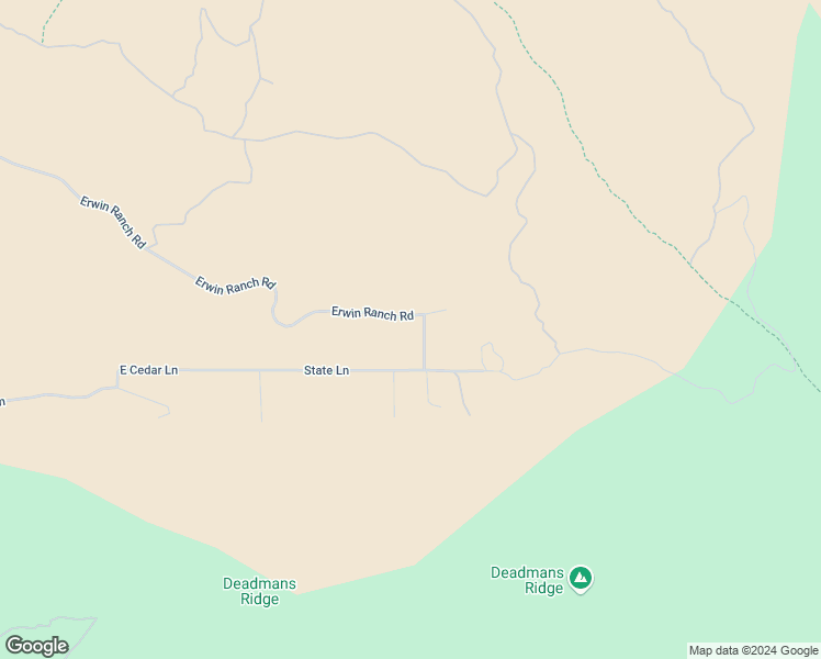 map of restaurants, bars, coffee shops, grocery stores, and more near 2824 Erwin Ranch Road in Big Bear
