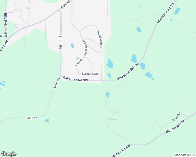 map of restaurants, bars, coffee shops, grocery stores, and more near 1702 Wilkerson Road Southwest in Rome