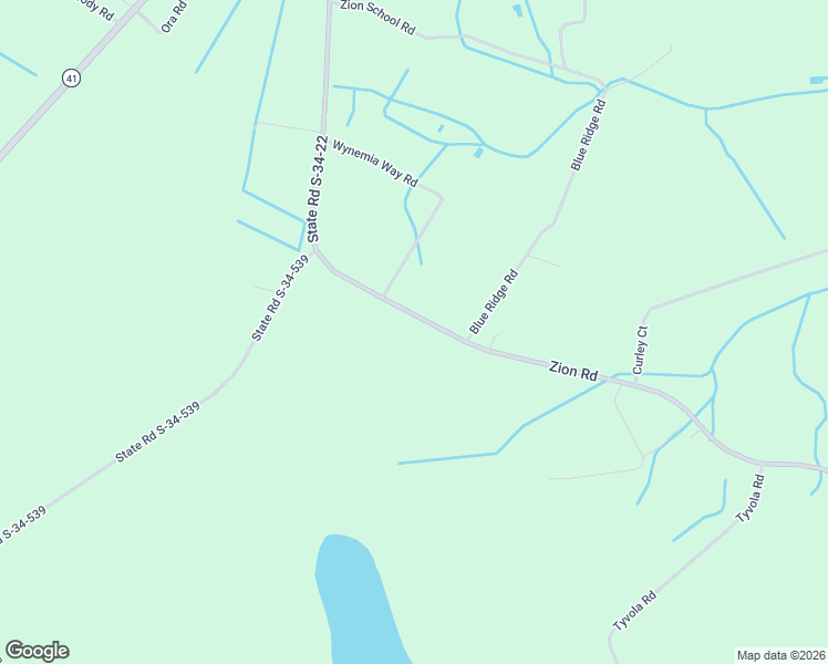 map of restaurants, bars, coffee shops, grocery stores, and more near 3621 Zion Road in Mullins