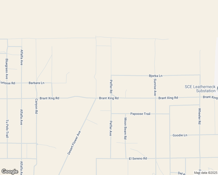 map of restaurants, bars, coffee shops, grocery stores, and more near in Twentynine Palms