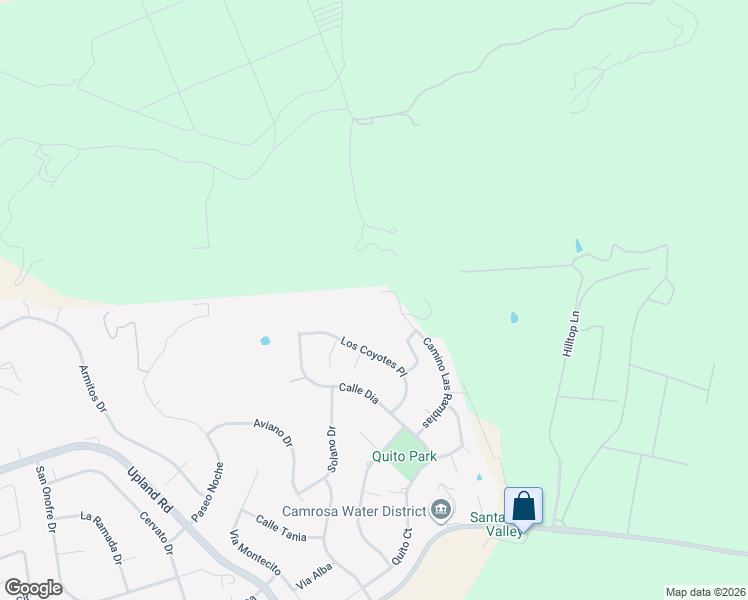 map of restaurants, bars, coffee shops, grocery stores, and more near 7168 Camino Las Ramblas in Camarillo