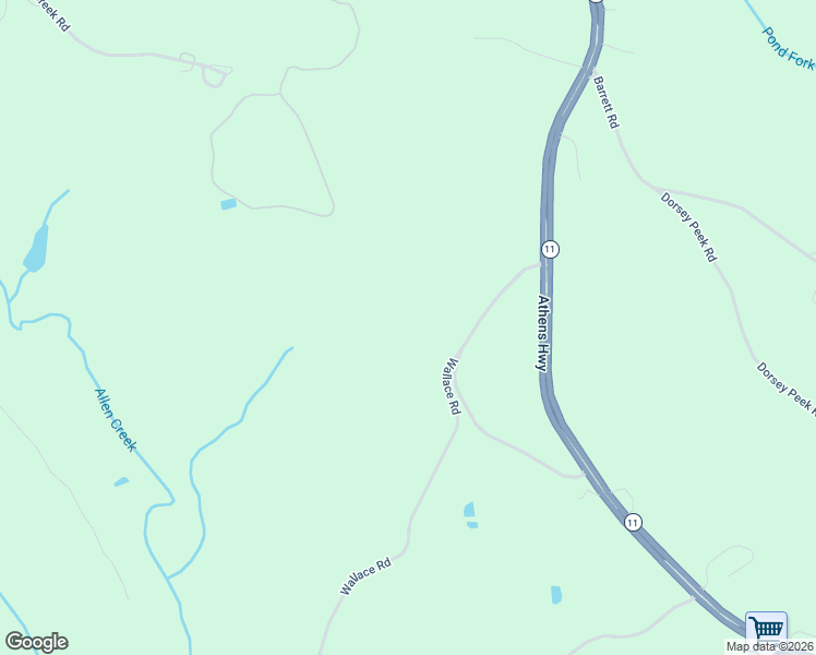 map of restaurants, bars, coffee shops, grocery stores, and more near 2874 Wallace Road in Gainesville