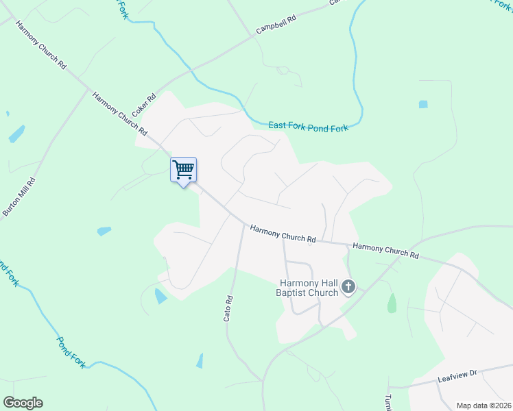 map of restaurants, bars, coffee shops, grocery stores, and more near 3810 Woodhurst Way in Gainesville