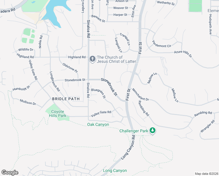 map of restaurants, bars, coffee shops, grocery stores, and more near 652 Stonebrook Street in Simi Valley