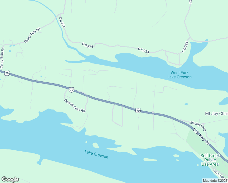 map of restaurants, bars, coffee shops, grocery stores, and more near 4409 U.S. 70 in Kirby