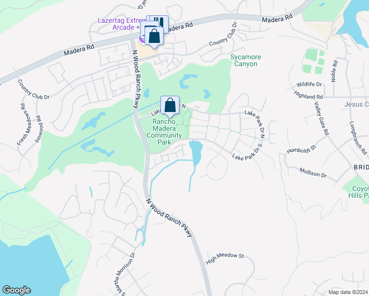map of restaurants, bars, coffee shops, grocery stores, and more near 290 Ridgeton Lane in Simi Valley