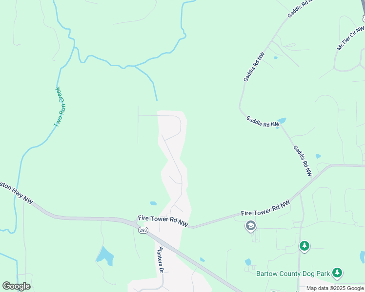 map of restaurants, bars, coffee shops, grocery stores, and more near 44 Cass Station Drive Northwest in Cartersville
