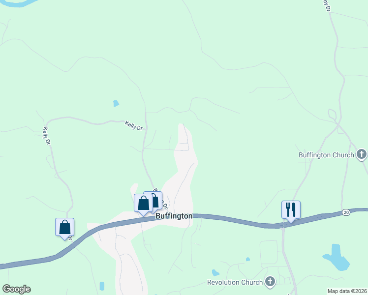 map of restaurants, bars, coffee shops, grocery stores, and more near 341 Lewis Manous Lane in Canton