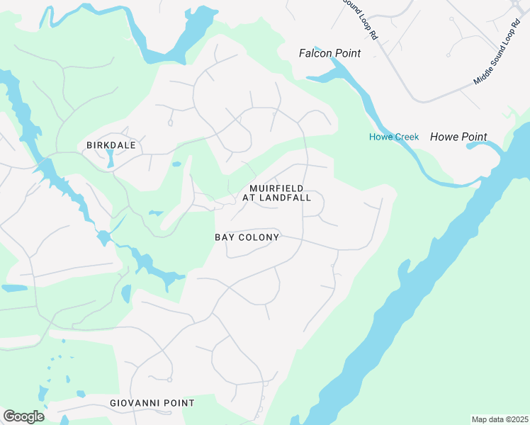 map of restaurants, bars, coffee shops, grocery stores, and more near 910 Shoalcreek Place in Wilmington