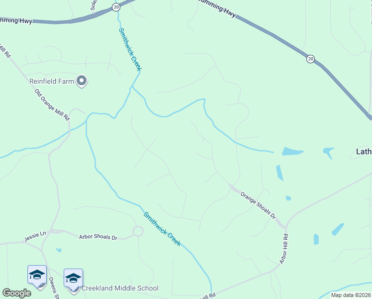 map of restaurants, bars, coffee shops, grocery stores, and more near 1608 Brooke Street in Canton