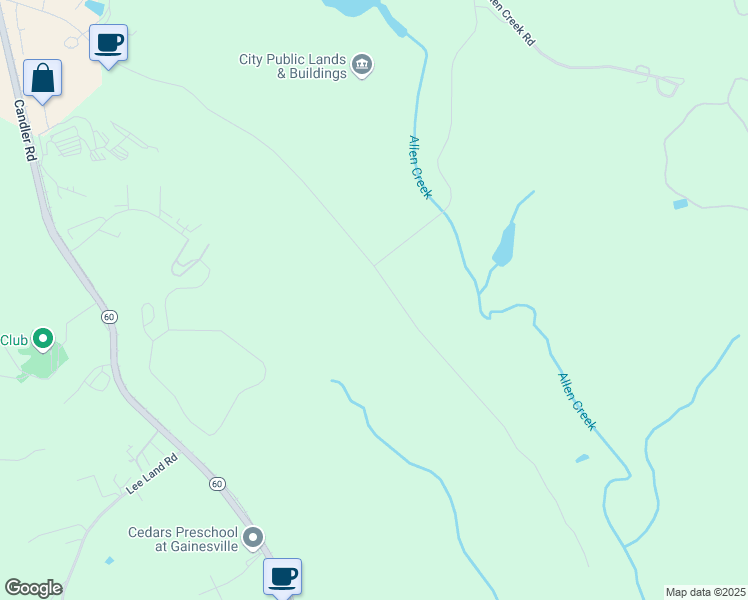 map of restaurants, bars, coffee shops, grocery stores, and more near 1900 Fullenwider Road in Gainesville