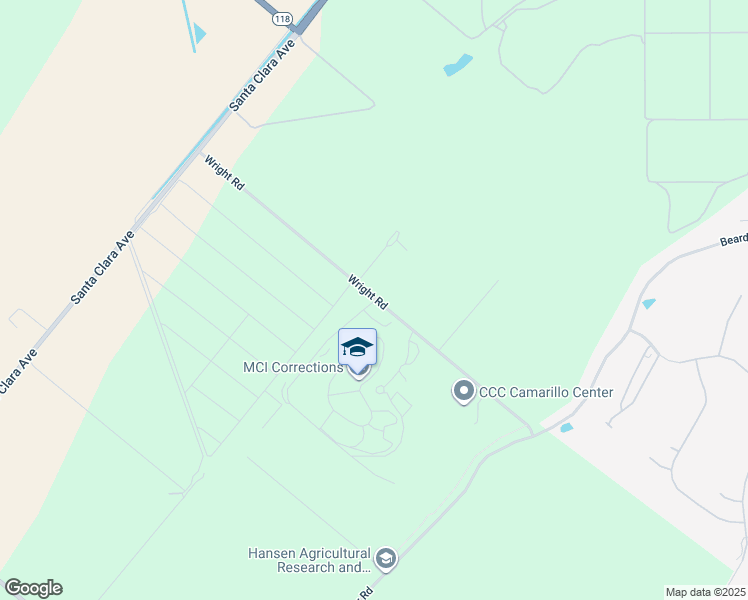 map of restaurants, bars, coffee shops, grocery stores, and more near 2800 Wright Road in Camarillo