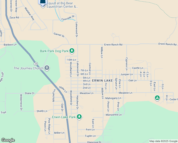 map of restaurants, bars, coffee shops, grocery stores, and more near in Big Bear