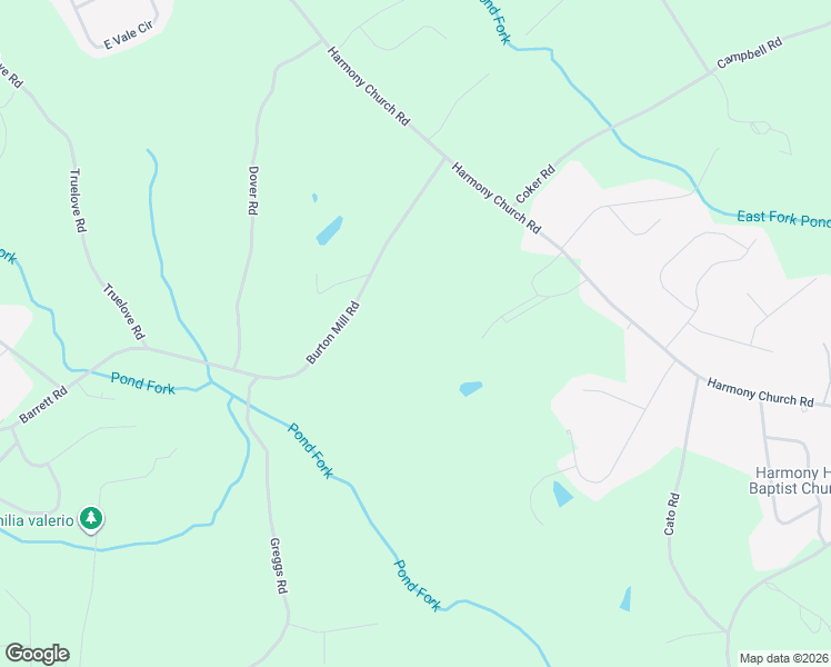 map of restaurants, bars, coffee shops, grocery stores, and more near 3390 Burton Mill Road in Gainesville