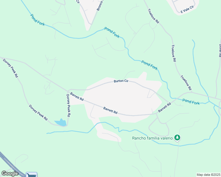 map of restaurants, bars, coffee shops, grocery stores, and more near 3000 Burton Circle in Gainesville