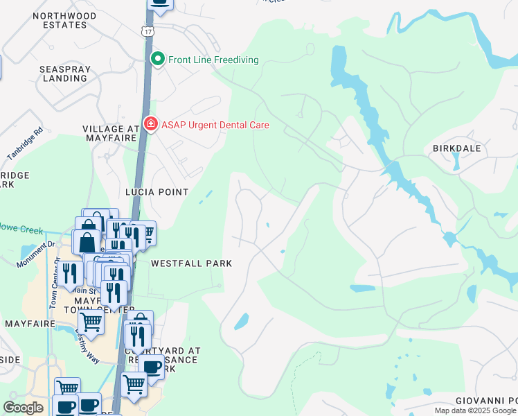 map of restaurants, bars, coffee shops, grocery stores, and more near 637 Bedminister Lane in Wilmington