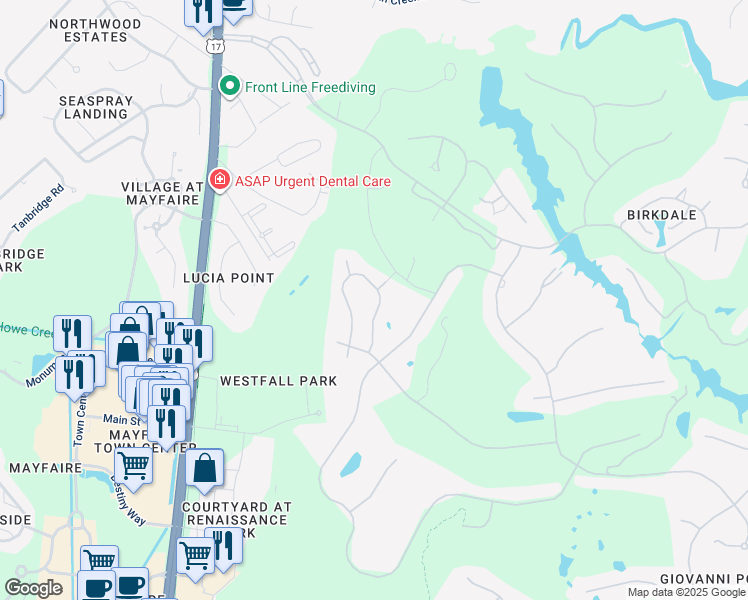 map of restaurants, bars, coffee shops, grocery stores, and more near 637 Bedminister Lane in Wilmington