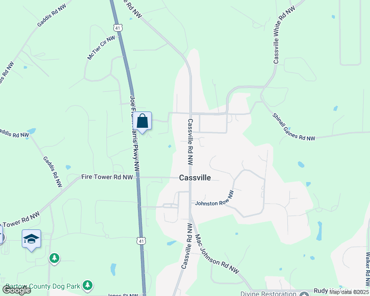 1745 Cassville Road Northwest, Cartersville GA Walk Score