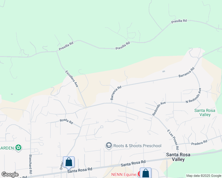 map of restaurants, bars, coffee shops, grocery stores, and more near 3021 Palo Verde Circle in Camarillo