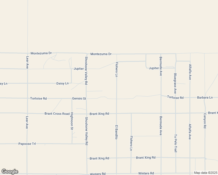 map of restaurants, bars, coffee shops, grocery stores, and more near 69886 Warren Lane in Twentynine Palms