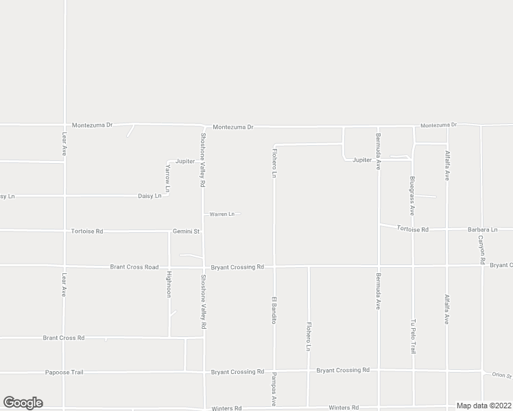 map of restaurants, bars, coffee shops, grocery stores, and more near 69886 Warren Lane in Twentynine Palms