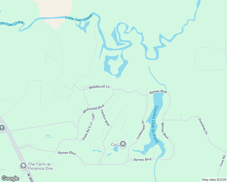 map of restaurants, bars, coffee shops, grocery stores, and more near in Florence County