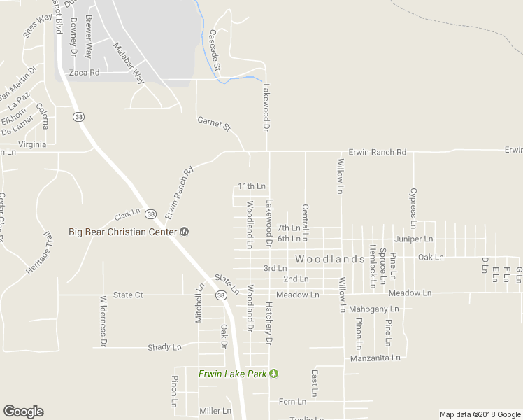 map of restaurants, bars, coffee shops, grocery stores, and more near 2086 9th Lane in Big Bear
