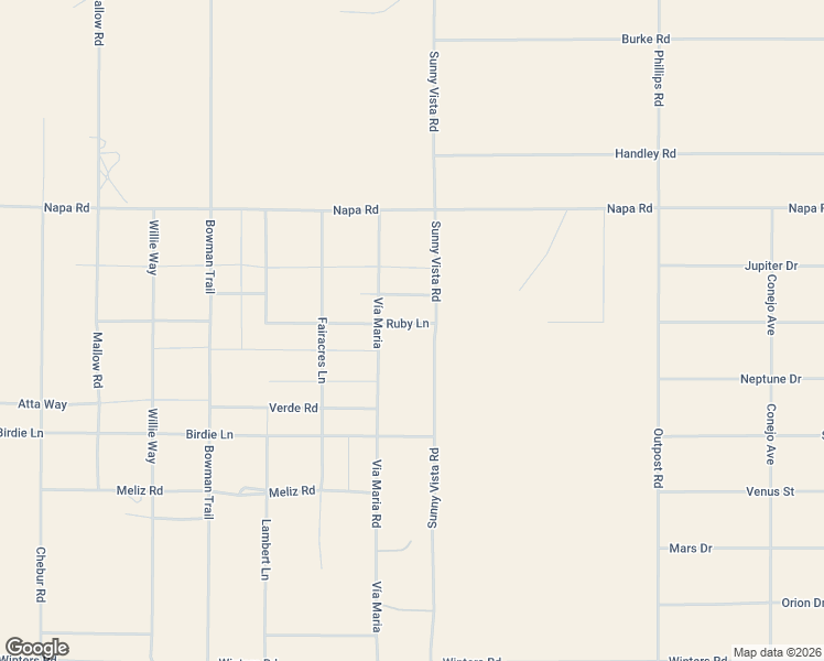 map of restaurants, bars, coffee shops, grocery stores, and more near 310 Sunny Vista Road in San Bernardino County