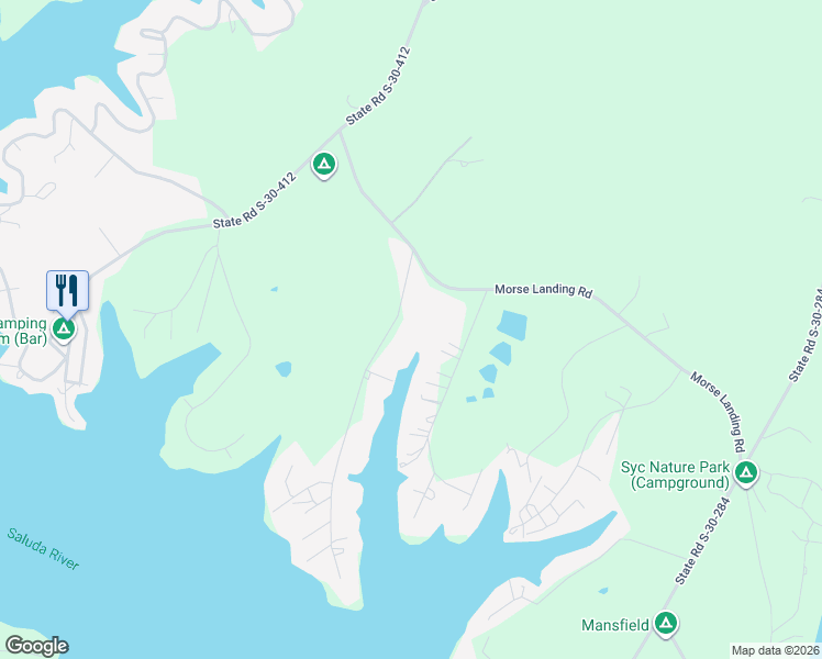 map of restaurants, bars, coffee shops, grocery stores, and more near 149 State Road S-30-286 in Cross Hill