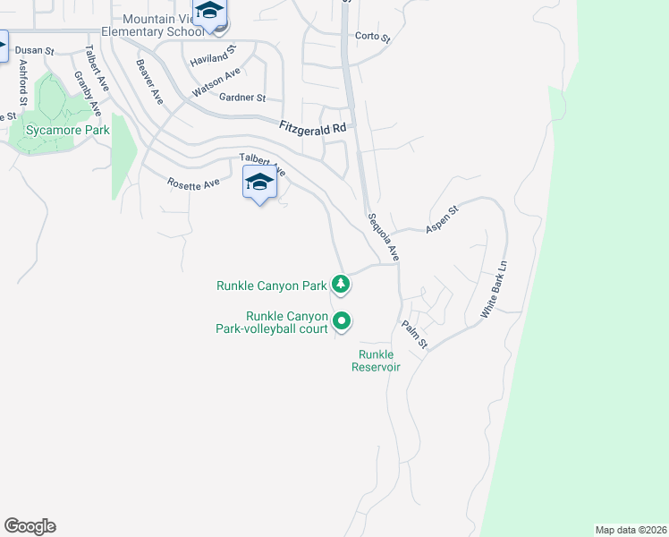 map of restaurants, bars, coffee shops, grocery stores, and more near 221 Talbert Avenue in Simi Valley