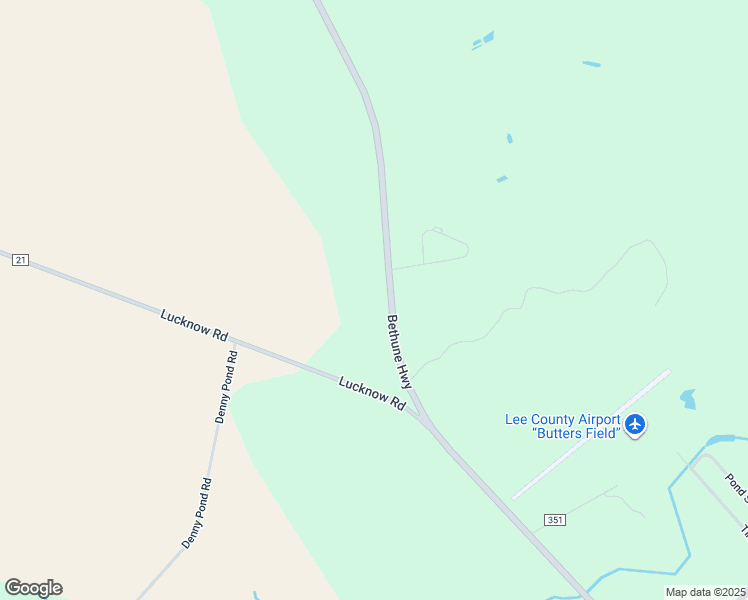 map of restaurants, bars, coffee shops, grocery stores, and more near 593 Bethune Highway in Bishopville