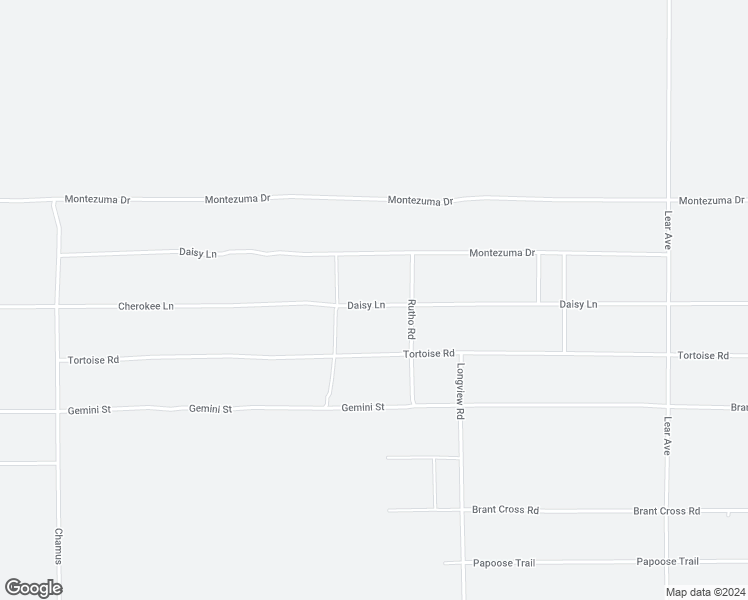 map of restaurants, bars, coffee shops, grocery stores, and more near Cherokee Lane in Twentynine Palms