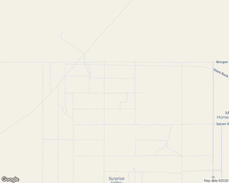 map of restaurants, bars, coffee shops, grocery stores, and more near 63752 Gemini Road in Joshua Tree