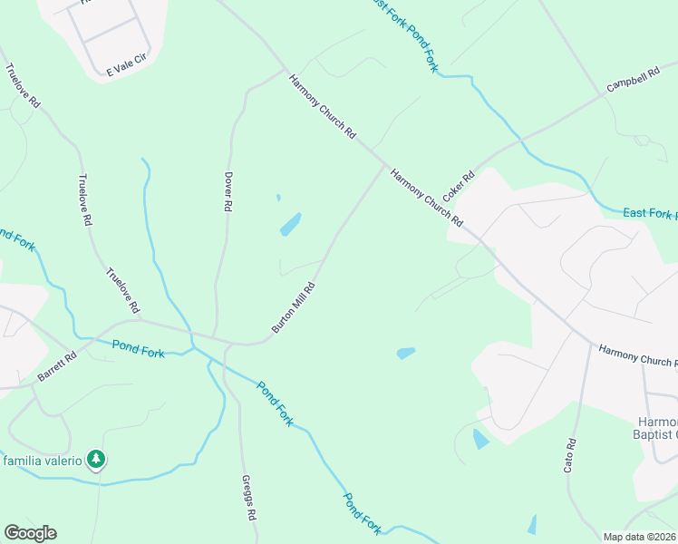 map of restaurants, bars, coffee shops, grocery stores, and more near 3390 Burton Mill Road in Gainesville