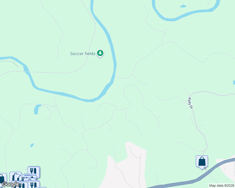 map of restaurants, bars, coffee shops, grocery stores, and more near 815 Waterford Estates Manor in Canton