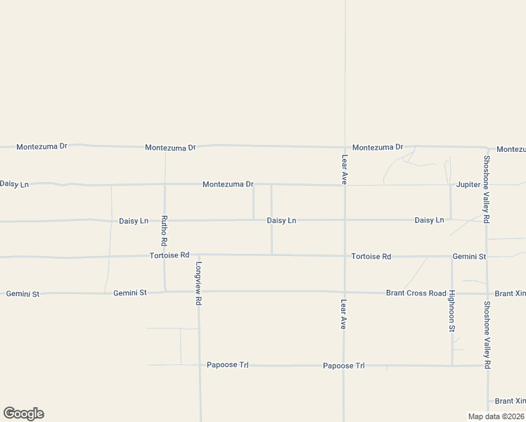 map of restaurants, bars, coffee shops, grocery stores, and more near 69040 Cherokee Lane in Twentynine Palms