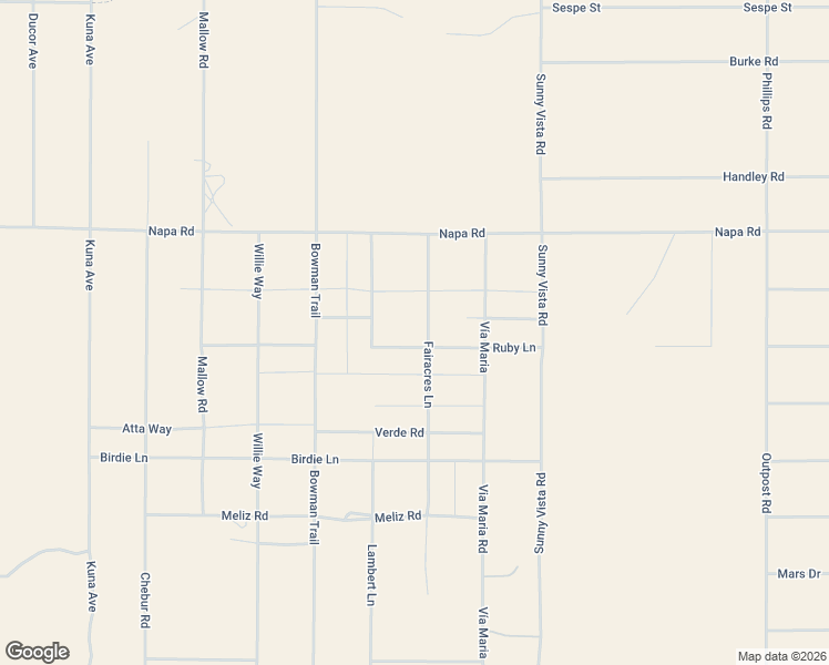 map of restaurants, bars, coffee shops, grocery stores, and more near 276 Fairacres Lane in San Bernardino County