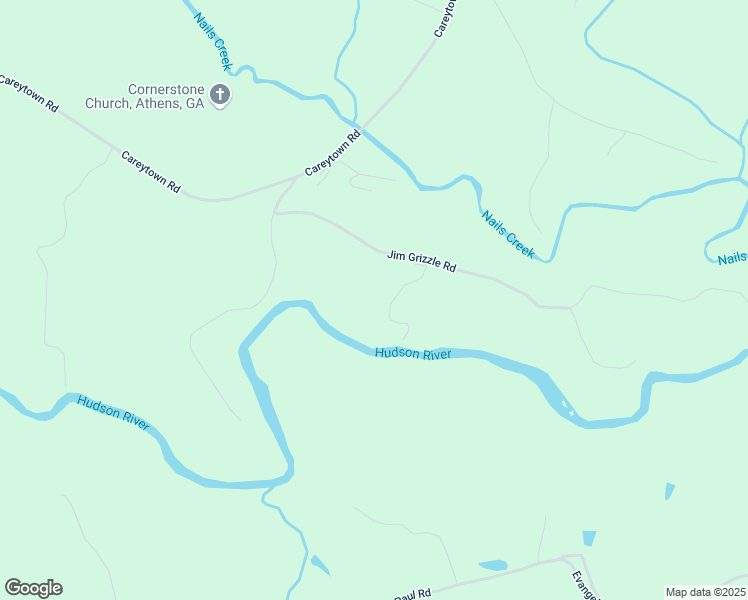 map of restaurants, bars, coffee shops, grocery stores, and more near 414 Jim Grizzle Road in Royston
