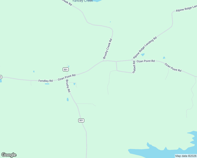 map of restaurants, bars, coffee shops, grocery stores, and more near 2532 Brushy Road in Amity