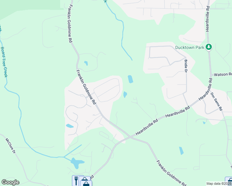 map of restaurants, bars, coffee shops, grocery stores, and more near 5775 Stellata Circle in Cumming